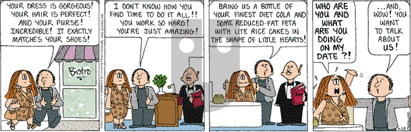 Cathy Classics on Monday April 28, 2003 Comic Strip