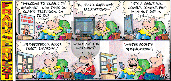 Frank and Ernest on Sunday July 18, 2010 Comic Strip