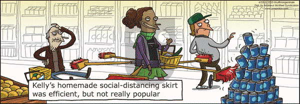 WuMo on Saturday April 25, 2020 Comic Strip