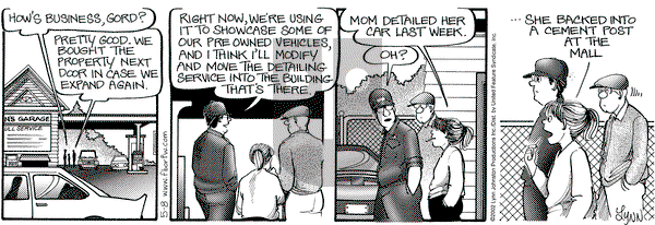 For Better or For Worse on Wednesday May 8, 2002 Comic Strip