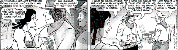 Alley Oop on Monday November 19, 2007 Comic Strip