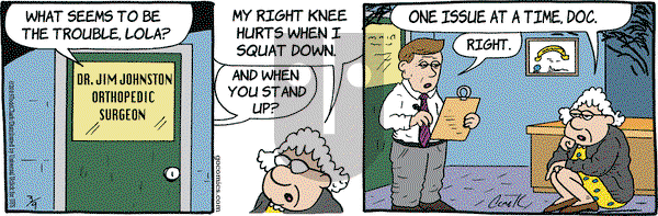 Lola on Monday March 9, 2015 Comic Strip