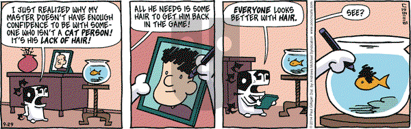 Pooch Cafe on Saturday September 29, 2018 Comic Strip