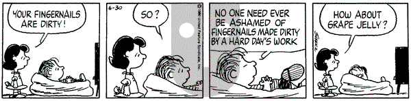 Peanuts on Monday June 30, 1980 Comic Strip