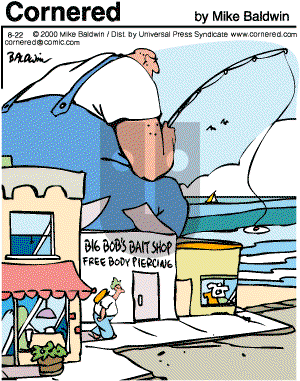 Cornered - Friday August 22, 2008 Comic Strip
