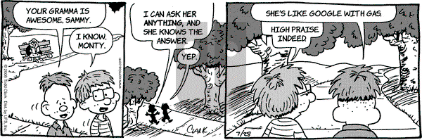 Lola on Monday July 28, 2008 Comic Strip