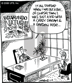 Reality Check - Wednesday January 9, 2008 Comic Strip