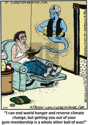 Close to Home on Friday August 29, 2025 Comic Strip