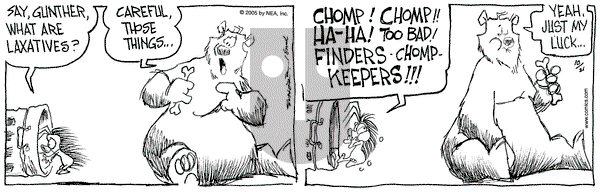 The Grizzwells on Friday October 21, 2005 Comic Strip