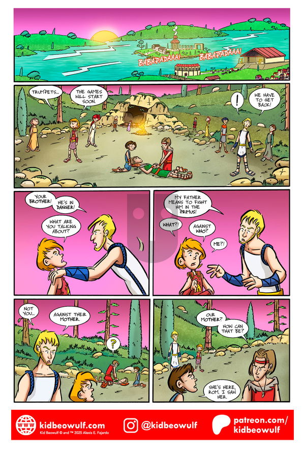 Kid Beowulf on Monday December 8, 2025 Comic Strip