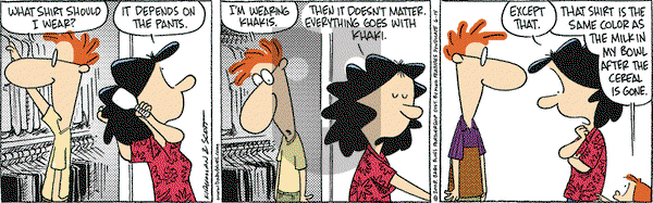 Baby Blues on Saturday June 14, 2008 Comic Strip