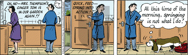 Fred Basset on Saturday May 13, 2017 Comic Strip