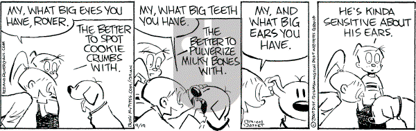 Red and Rover on Wednesday September 19, 2007 Comic Strip
