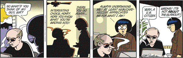 Doonesbury on Saturday November 8, 2003 Comic Strip