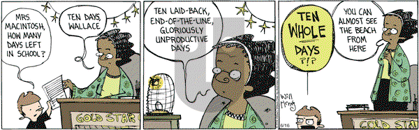 Wallace the Brave on Saturday June 16, 2018 Comic Strip