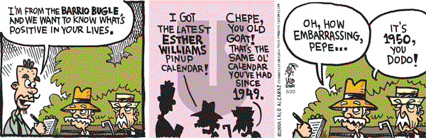 La Cucaracha on Wednesday May 20, 2009 Comic Strip