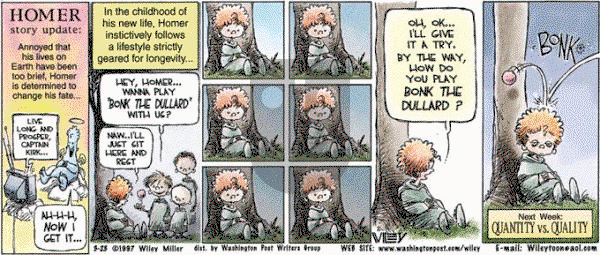 Non Sequitur on Sunday March 23, 1997 Comic Strip