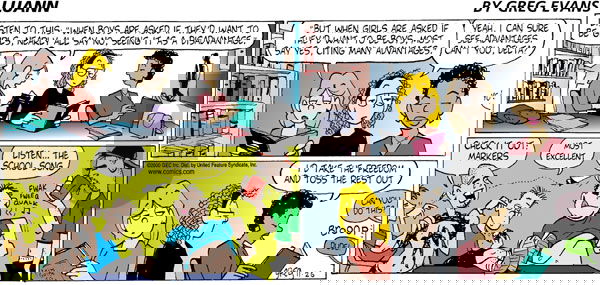 Luann on Friday December 29, 2000 Comic Strip