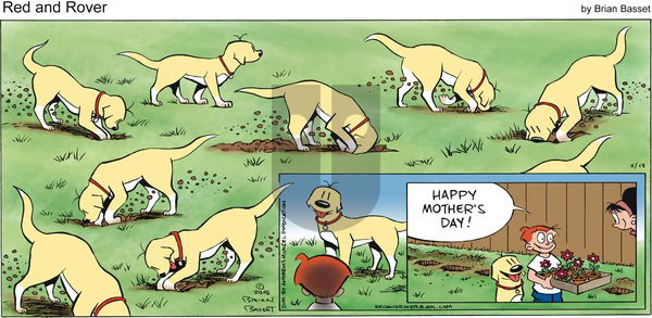 Red and Rover on Sunday May 13, 2018 Comic Strip