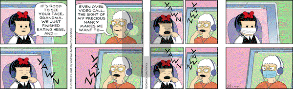 Nancy on Thursday November 26, 2020 Comic Strip