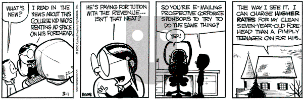 Grand Avenue on Tuesday March 1, 2005 Comic Strip