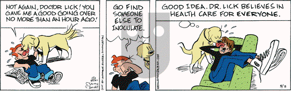 Red and Rover on Tuesday March 2, 2021 Comic Strip