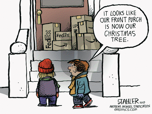 Jeff Stahler on Tuesday December 3, 2019 Comic Strip