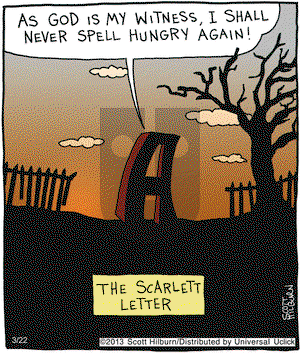 The Argyle Sweater - Friday March 22, 2013 Comic Strip