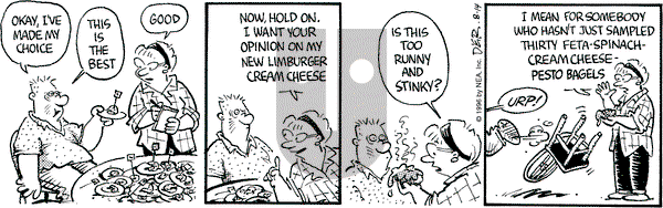 Betty - Wednesday August 14, 1996 Comic Strip