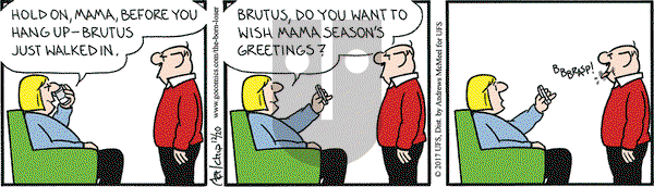 The Born Loser on Wednesday December 20, 2017 Comic Strip