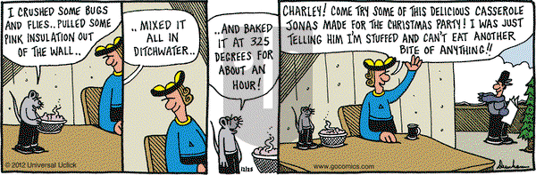 Overboard on Tuesday December 25, 2012 Comic Strip