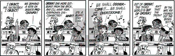 Doonesbury on Thursday March 16, 1978 Comic Strip