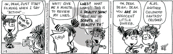 Heart of the City on Thursday January 3, 2008 Comic Strip