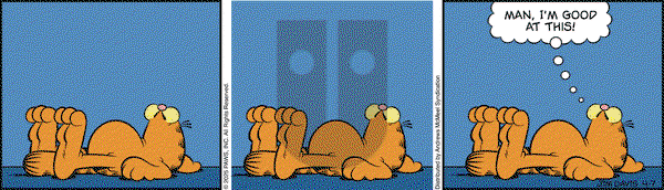 Garfield on Monday April 7, 2025 Comic Strip