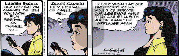 Nancy on Saturday October 18, 2014 Comic Strip