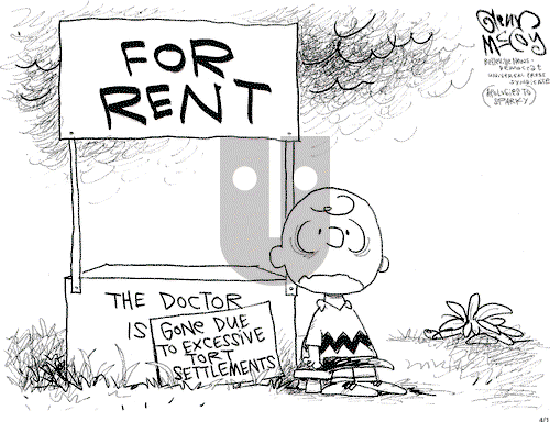 Glenn McCoy on Thursday April 1, 2004 Comic Strip