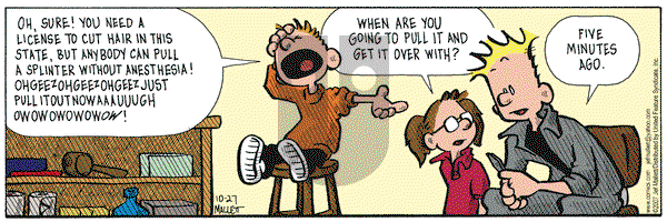 Frazz on Saturday October 27, 2007 Comic Strip