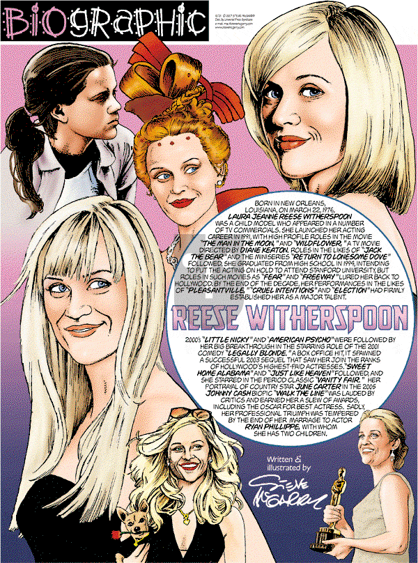 Biographic on Sunday October 21, 2007 Comic Strip