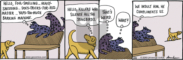 Overboard on Monday November 16, 2015 Comic Strip