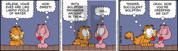Garfield on Friday March 16, 2018 Comic Strip