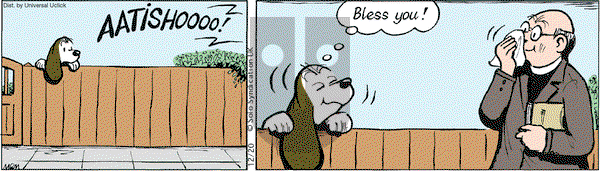 Fred Basset on Saturday December 20, 2014 Comic Strip