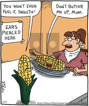 The Argyle Sweater - Wednesday November 7, 2012 Comic Strip