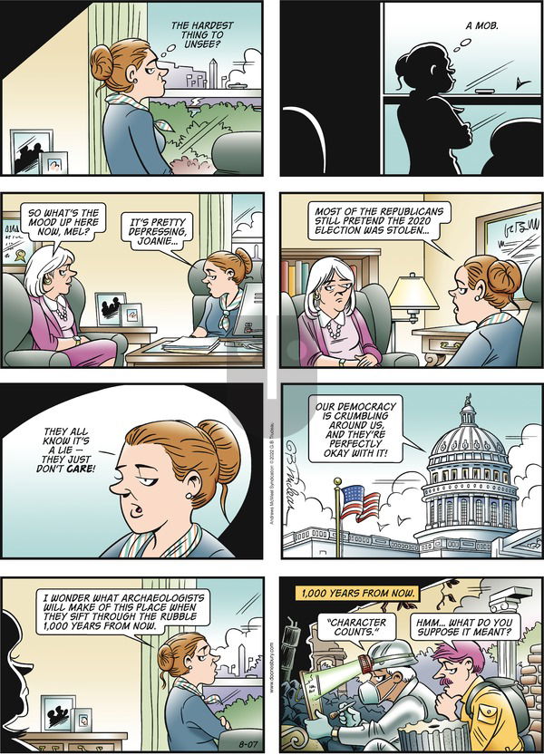 Doonesbury - Sunday August 7, 2022 Comic Strip