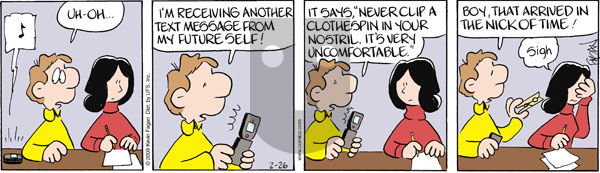 Drabble on Thursday February 26, 2009 Comic Strip