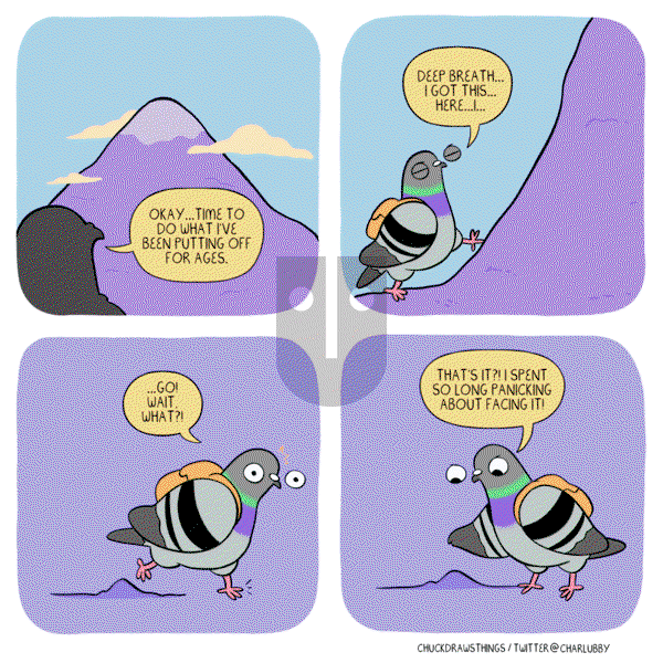 Chuck Draws Things on Friday February 9, 2024 Comic Strip