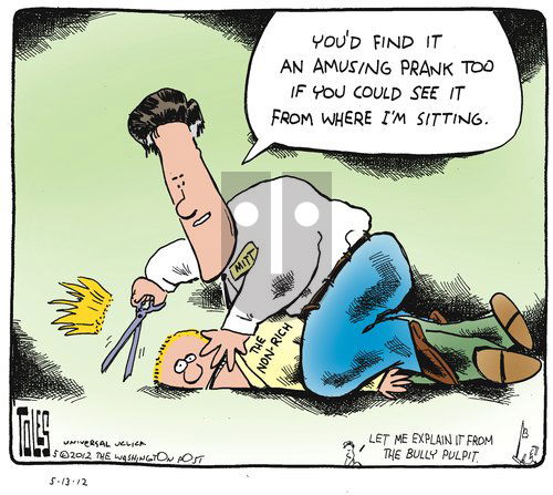 Tom Toles - Sunday May 13, 2012 Comic Strip