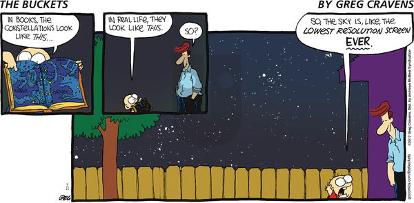 The Buckets on Sunday April 23, 2017 Comic Strip
