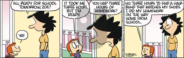 Baby Blues on Tuesday October 17, 2017 Comic Strip