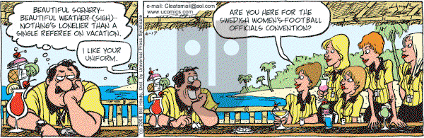 Cleats - Saturday May 27, 2023 Comic Strip
