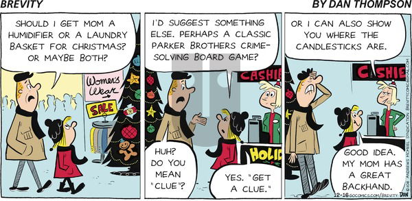 Brevity on Sunday December 16, 2018 Comic Strip